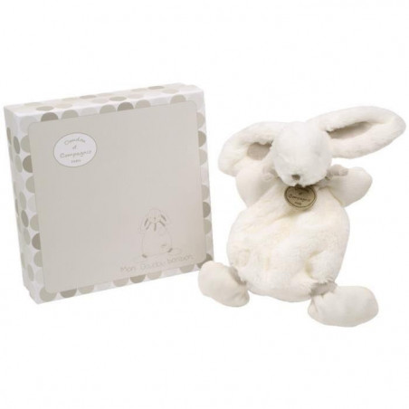 Doudou Lapin Bonbon DOUDOU ET COMPAGNIE Taupe