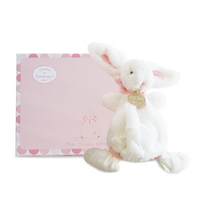 Doudou Lapin Bonbon DOUDOU ET COMPAGNIE Rose