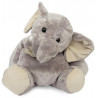 Peluche éléphant gris 38 cm HISTOIRE D’OURS La Savane