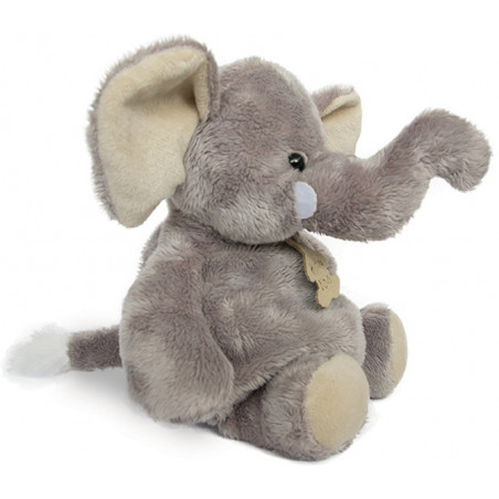 Peluche éléphant gris 23 cm HISTOIRE D’OURS La Savane
