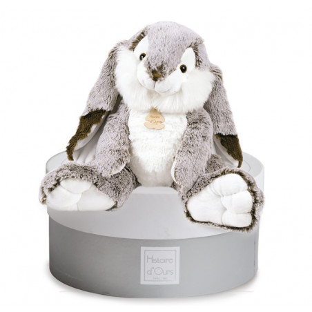 Peluche lapin Marius moyen modèle HISTOIRE D'OURS Les Z'animoos