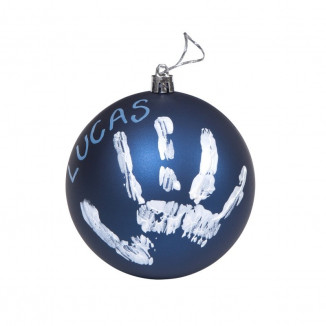 Boule de Noël "My christmas fairy" BABYART Bleu