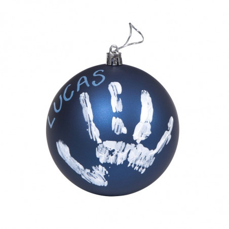 Boule de Noël "My christmas fairy" BABYART Bleu