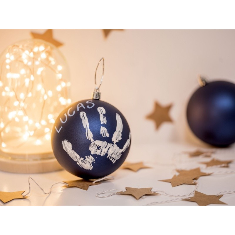 Boule de Noël "My christmas fairy" BABYART Bleu