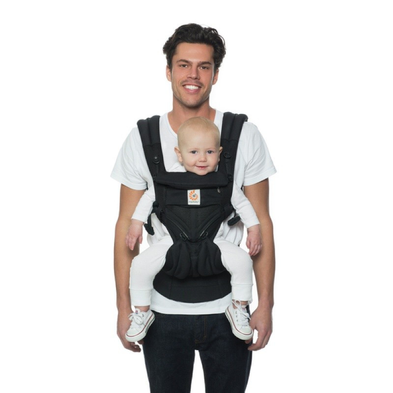 Porte bébé Omni 360 Cool Air Mesh ERGOBABY Noir Onyx