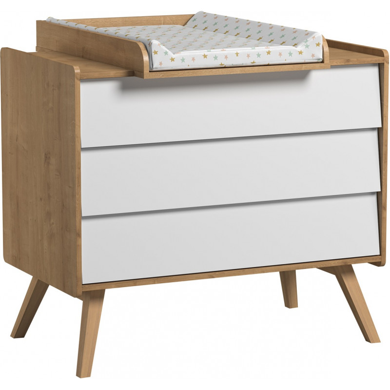 Commode Vintage VOX Bois/Blanc