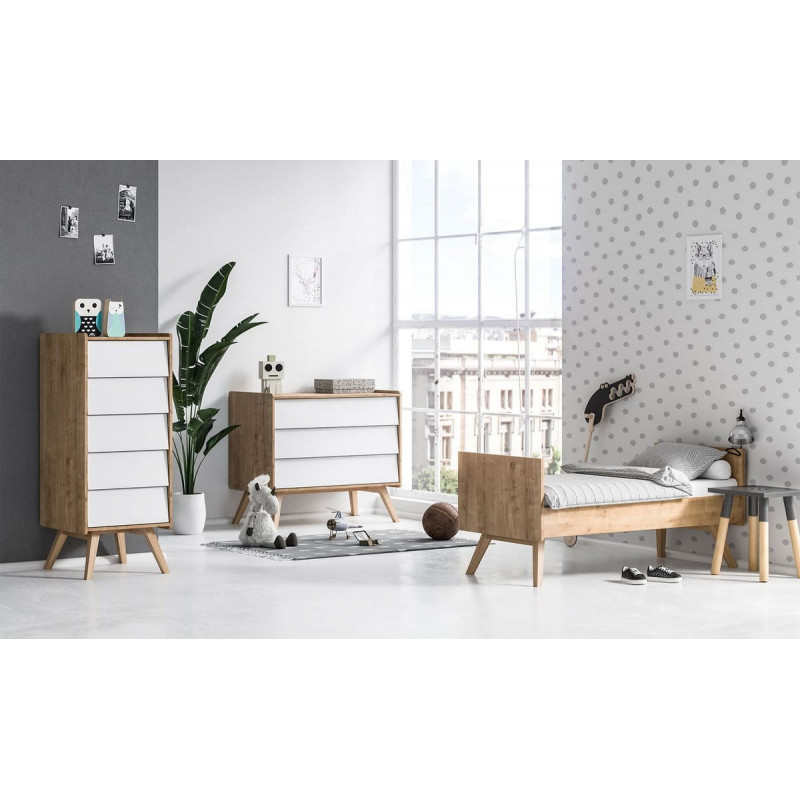 Chiffonnier Vintage VOX Bois/Blanc