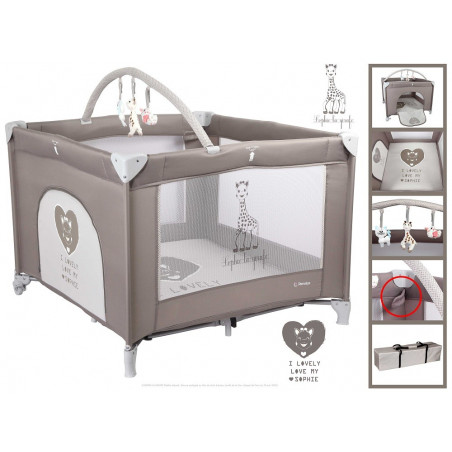 Parc pliant Prism Sophie la girafe RENOLUX So Chic