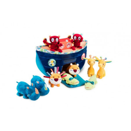 Ma première arche de Noé LES LILLIPUTIENS Bleu