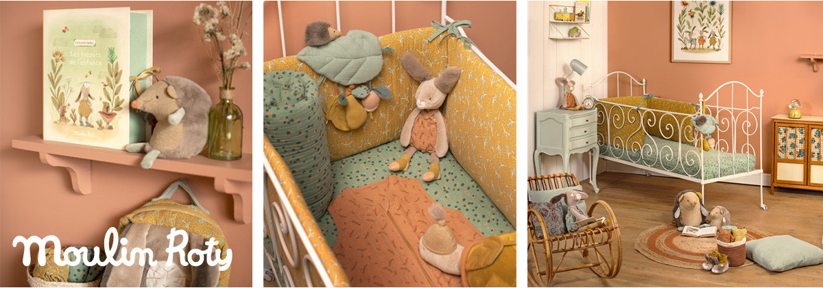 Collection Trois petits lapins par Moulin Roty !