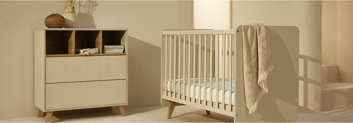 Chambre Loft argile de Quax - Les meubles Made4baby