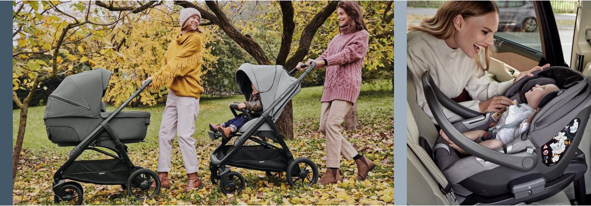 Les Trios, poussette, nacelle et Gr0+, choisis par Made4baby