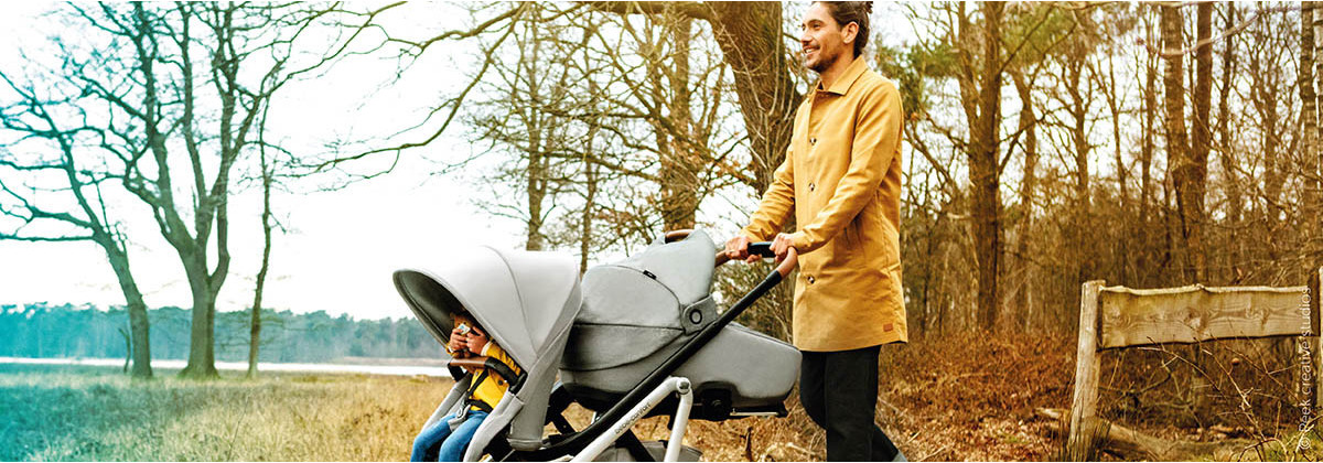 Des poussettes multiplaces pour les balades à 2, 3, 4...