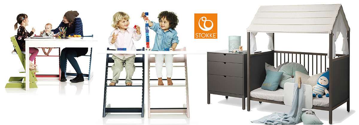 Les meubles évolutifs de Stokke sont chez Made4baby.