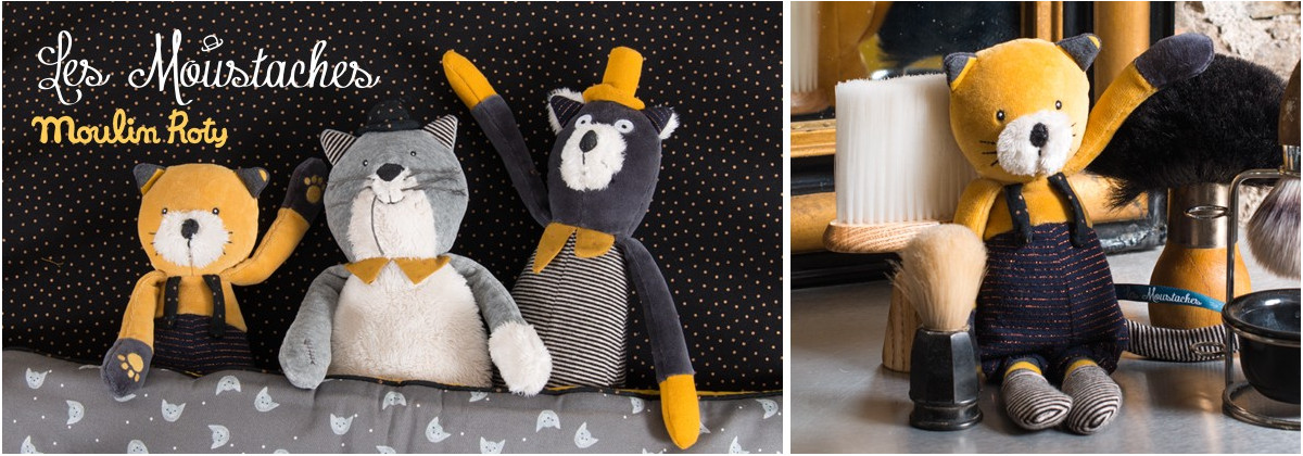 Les Moustaches par Moulin Roty