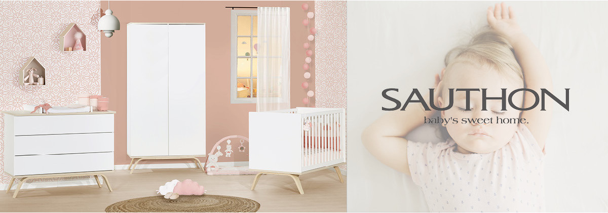 Découvrez les chambres bébé signées Sauthon