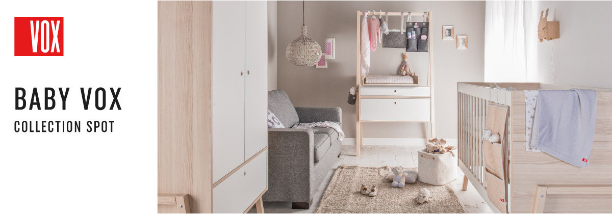 La chambre Spot imaginée par Vox - Les meubles Made4Baby