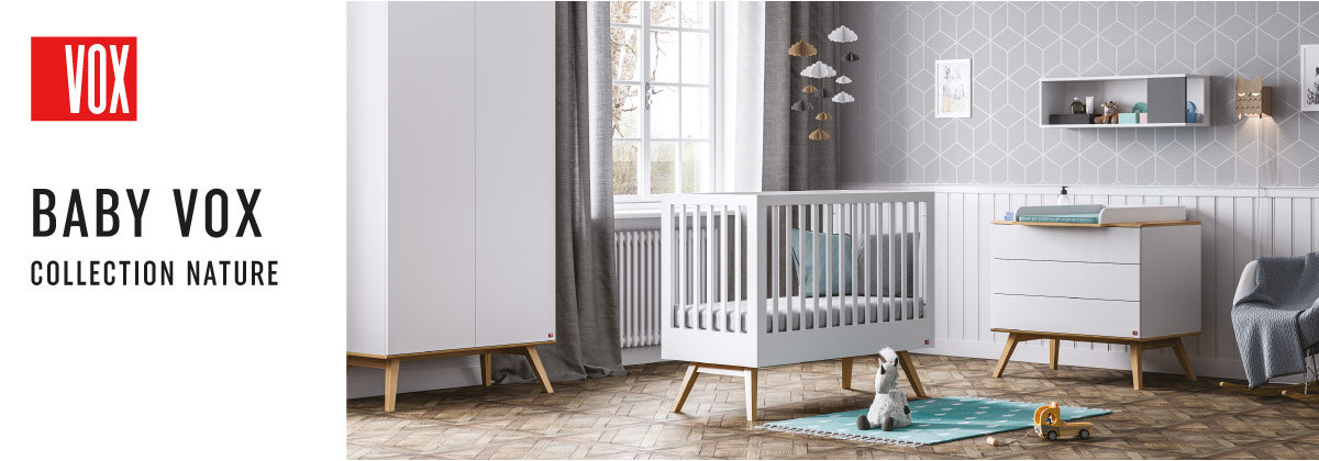 La chambre bébé Nature signée Vox - Les meubles Made4Baby