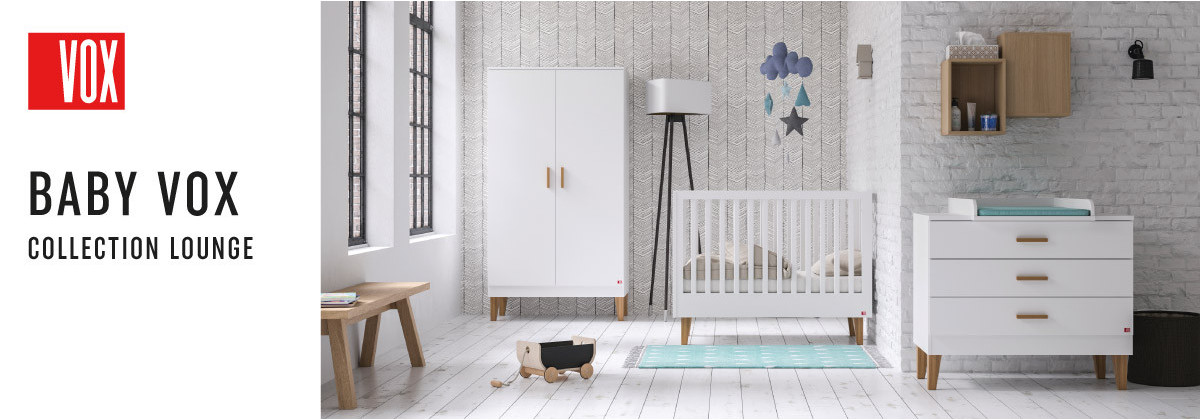 La chambre bébé Lounge par Vox - Les meubles Made4Baby