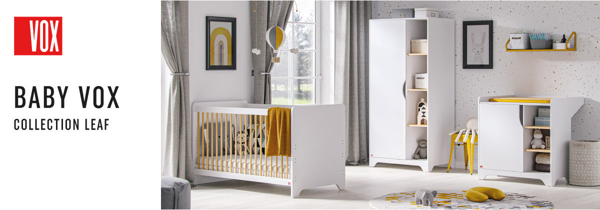 La chambre bébé Leaf par Vox - Les meubles Made4baby