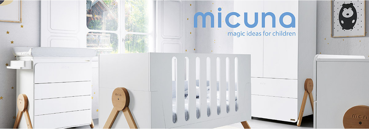 Chambre Swing Blanc par Micuna - Les meubles Made4baby
