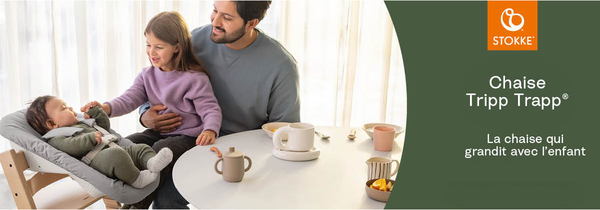 Chaise Tripp Trapp par Stokke