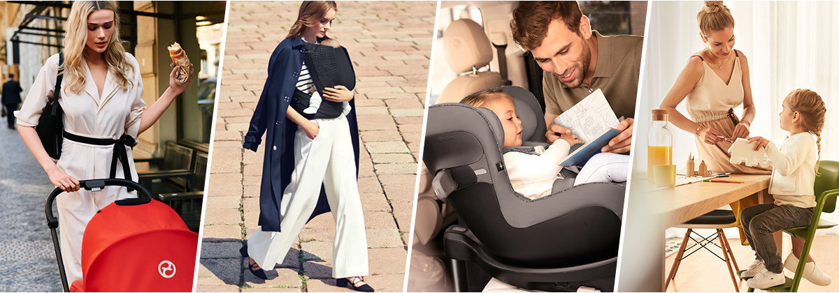 La poussette Mios de la gamme Platinum par Cybex