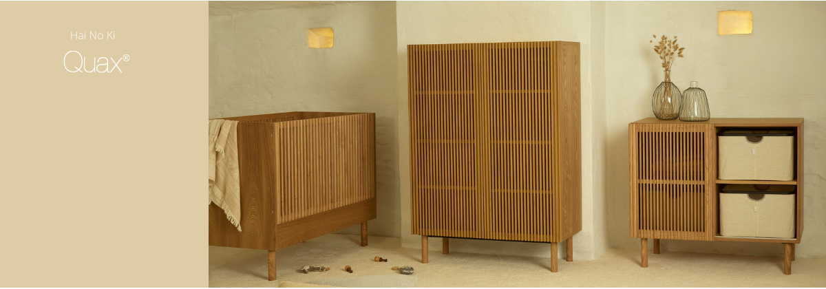 La chambre bébé Hai No Ki par Quax - Les meubles Made4baby