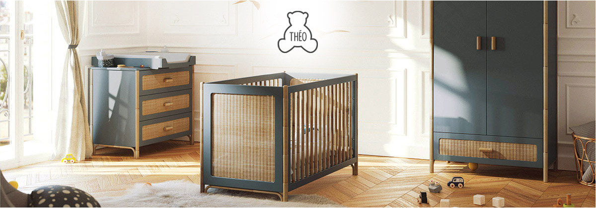 Les chambres de bébé signées Théo, chez Made4baby