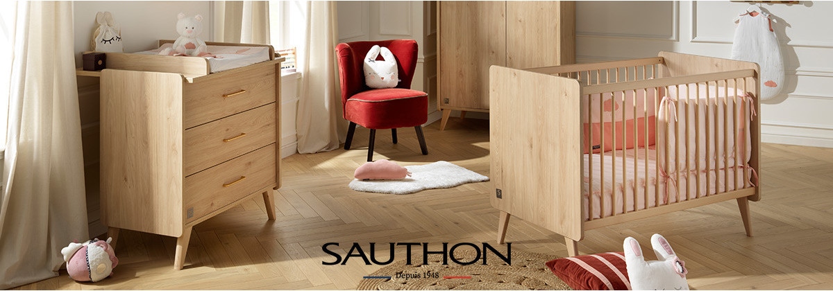 Chambre Arty par Sauthon - Les meubles Made4baby